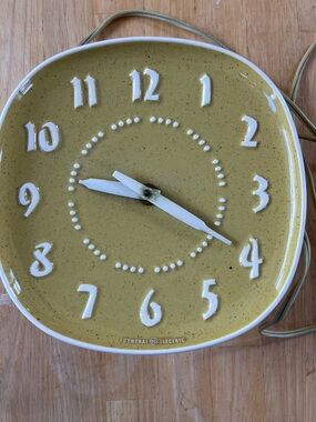 Russel Wright Ceramic Wall Clock